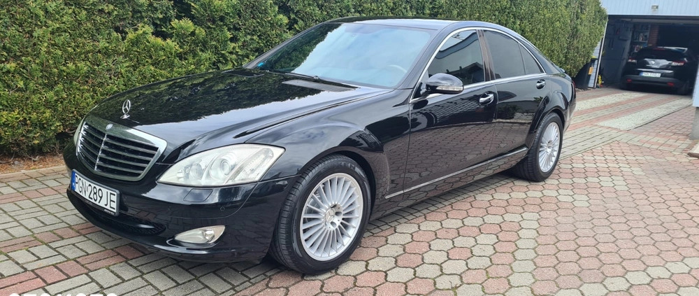 Mercedes-Benz Klasa S cena 49900 przebieg: 188685, rok produkcji 2006 z Gniezno małe 596